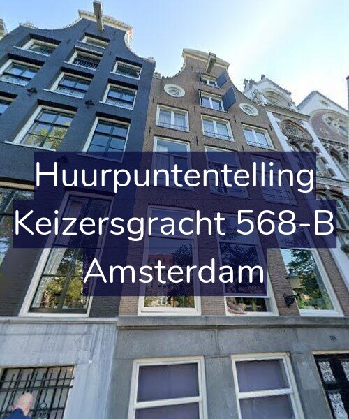 Foto gevel Huurpuntentelling voor Keizersgracht 568-B, Amsterdam