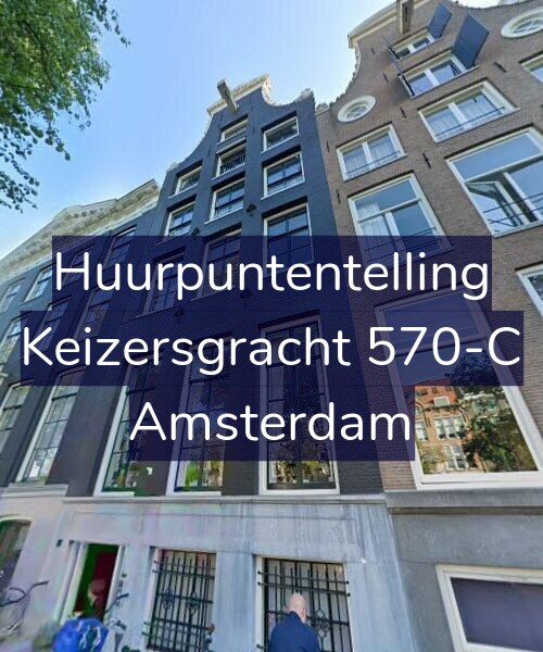 Foto gevel Huurpuntentelling voor Keizersgracht 570-C, Amsterdam
