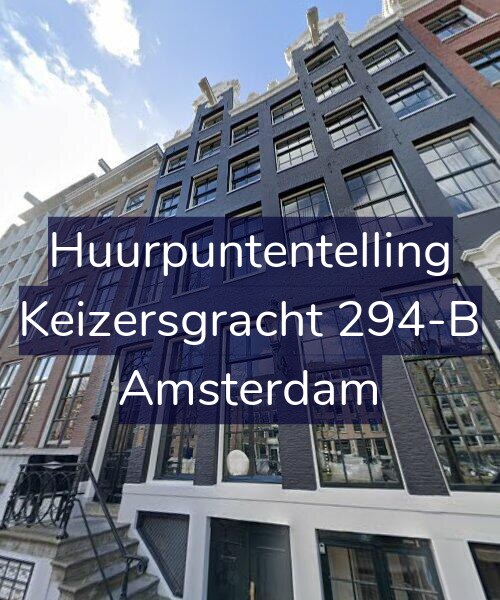 Foto gevel Huurpuntentelling voor Keizersgracht 294-B, Amsterdam