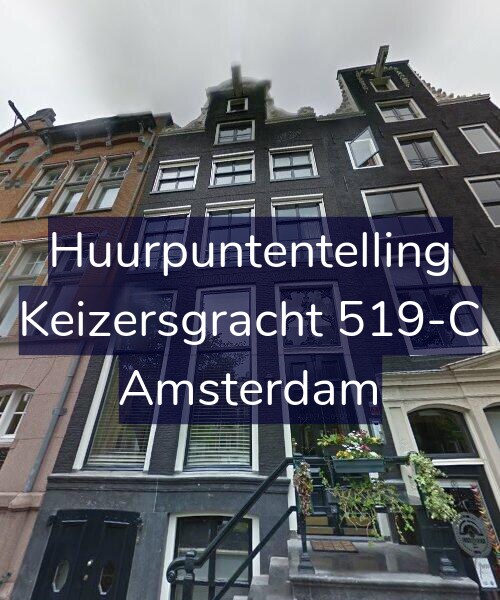Foto gevel Huurpuntentelling voor Keizersgracht 519-C, Amsterdam