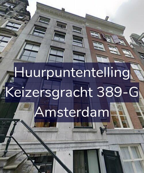 Foto gevel Huurpuntentelling voor Keizersgracht 389-G, Amsterdam