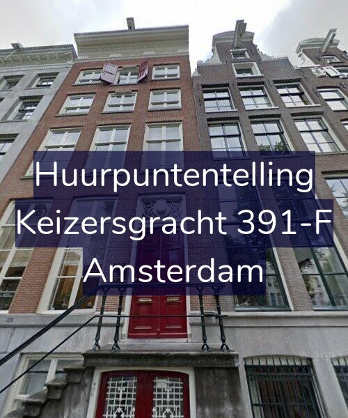 Foto gevel Huurpuntentelling voor Keizersgracht 391-F, Amsterdam