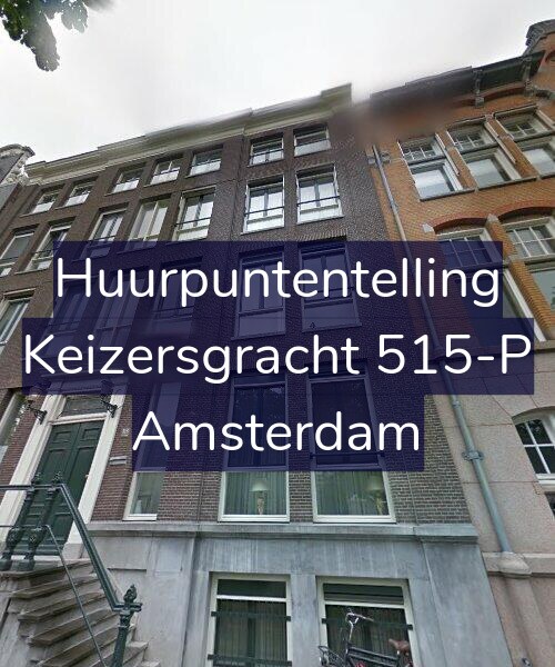 Foto gevel Huurpuntentelling voor Keizersgracht 515-P, Amsterdam