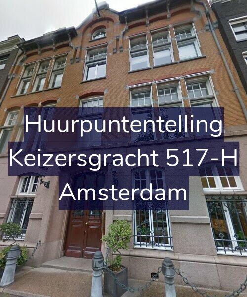 Foto gevel Huurpuntentelling voor Keizersgracht 517-H, Amsterdam