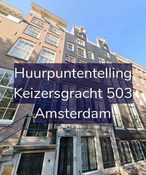 Foto gevel Huurpuntentelling voor Keizersgracht 503, Amsterdam