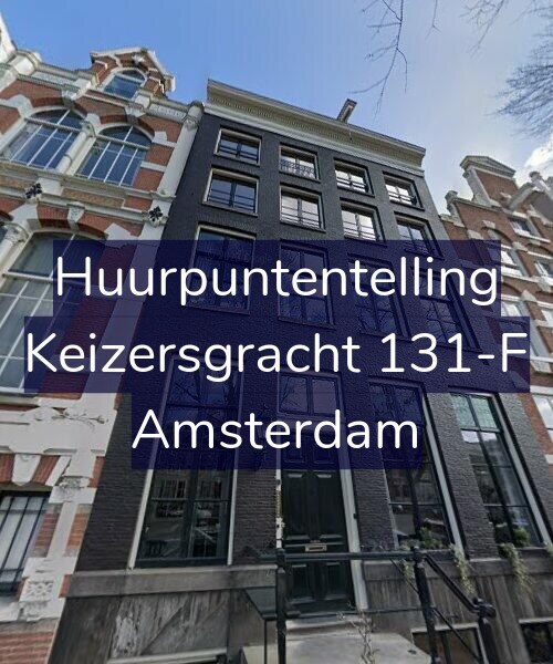 Foto gevel Huurpuntentelling voor Keizersgracht 131-F, Amsterdam