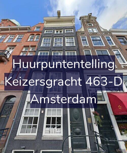 Foto gevel Huurpuntentelling voor Keizersgracht 463-D, Amsterdam