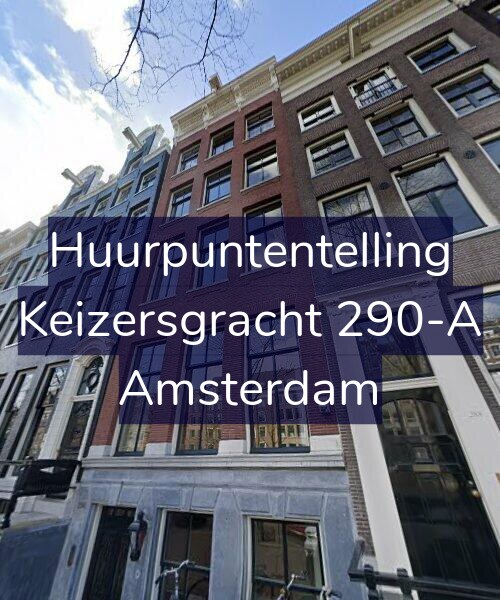 Foto gevel Huurpuntentelling voor Keizersgracht 290-A, Amsterdam