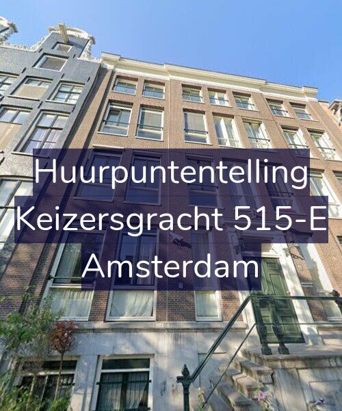 Foto gevel Huurpuntentelling voor Keizersgracht 515-E, Amsterdam