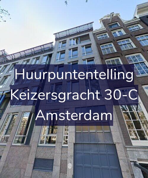 Foto gevel Huurpuntentelling voor Keizersgracht 30-C, Amsterdam