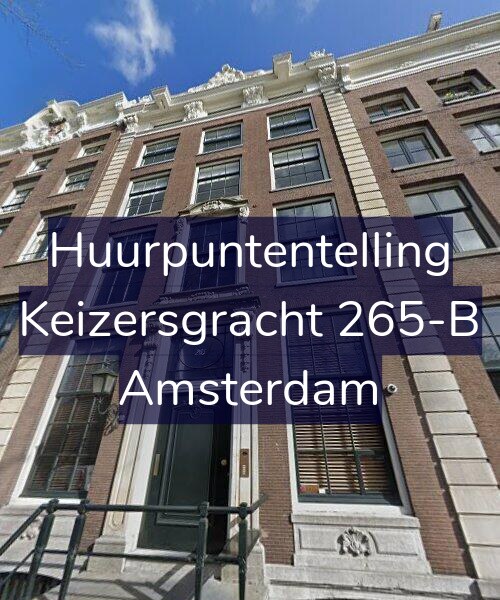 Foto gevel Huurpuntentelling voor Keizersgracht 265-B, Amsterdam