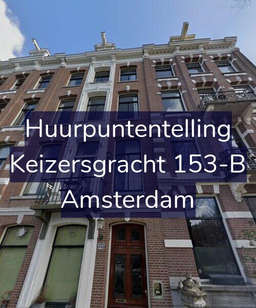 Foto gevel Huurpuntentelling voor Keizersgracht 153-B, Amsterdam