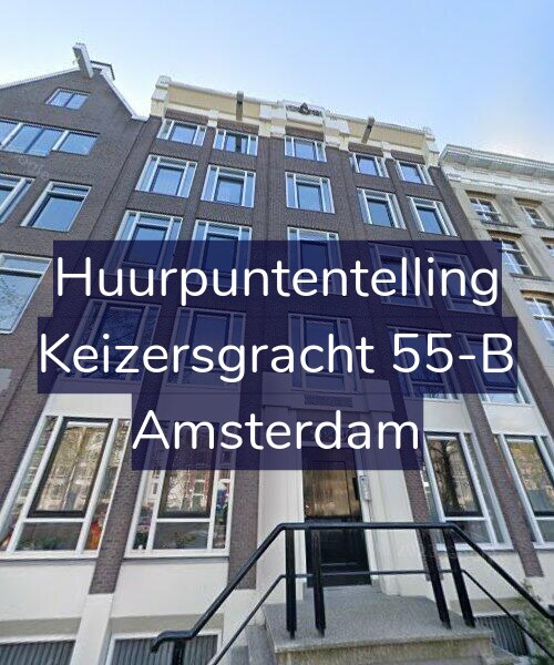 Foto gevel Huurpuntentelling voor Keizersgracht 55-B, Amsterdam