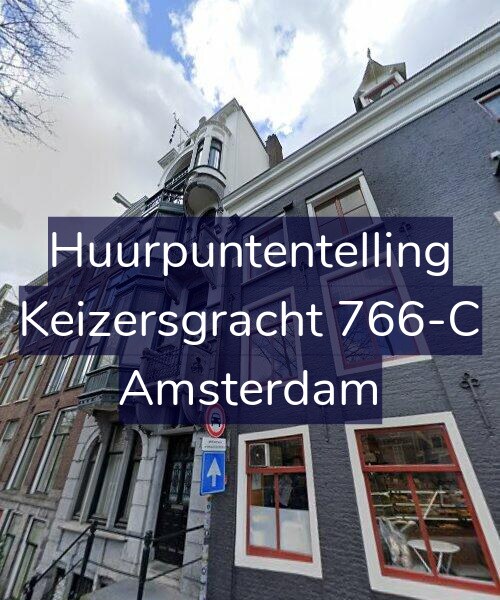 Foto gevel Huurpuntentelling voor Keizersgracht 766-C, Amsterdam