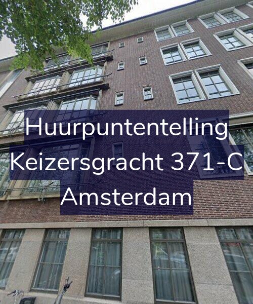 Foto gevel Huurpuntentelling voor Keizersgracht 371-C, Amsterdam