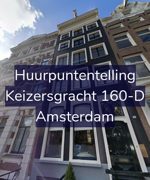 Foto gevel Huurpuntentelling voor Keizersgracht 160-D, Amsterdam