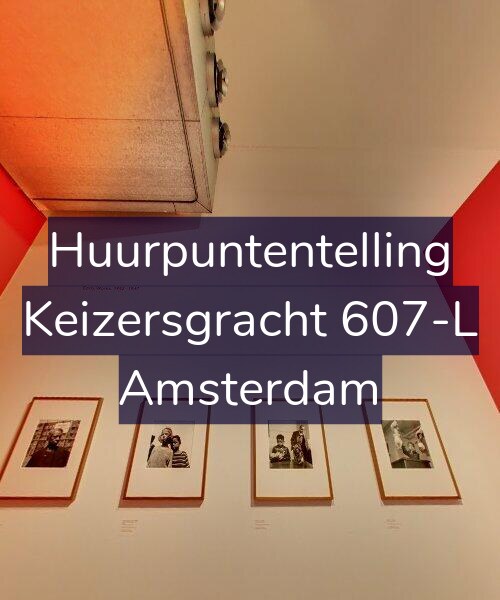 Foto gevel Huurpuntentelling voor Keizersgracht 607-L, Amsterdam