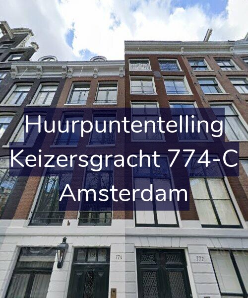 Foto gevel Huurpuntentelling voor Keizersgracht 774-C, Amsterdam