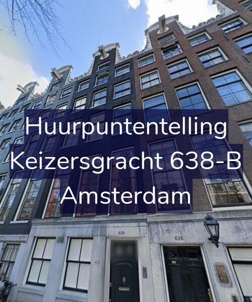 Foto gevel Huurpuntentelling voor Keizersgracht 638-B, Amsterdam