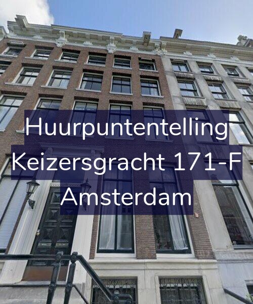 Foto gevel Huurpuntentelling voor Keizersgracht 171-F, Amsterdam