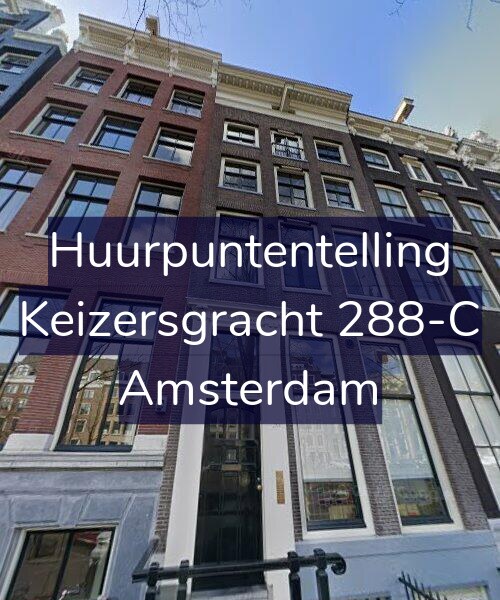 Foto gevel Huurpuntentelling voor Keizersgracht 288-C, Amsterdam