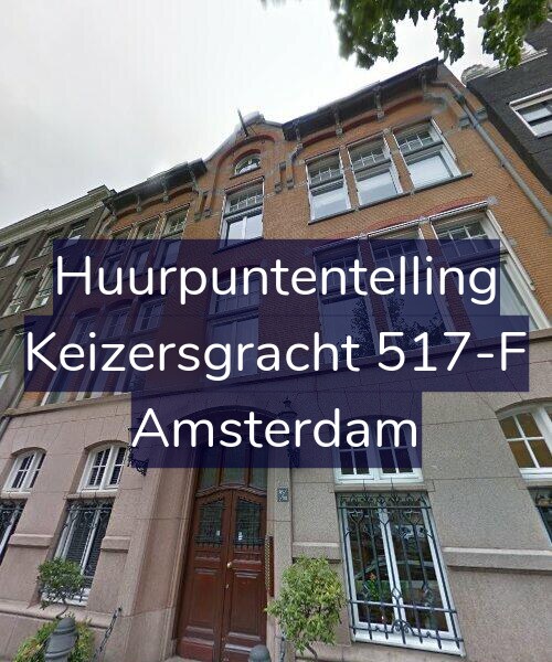 Foto gevel Huurpuntentelling voor Keizersgracht 517-F, Amsterdam