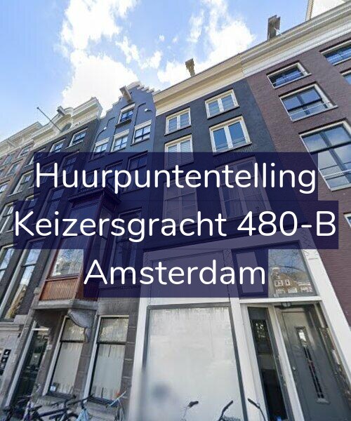 Foto gevel Huurpuntentelling voor Keizersgracht 480-B, Amsterdam