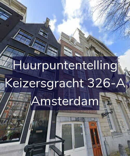 Foto gevel Huurpuntentelling voor Keizersgracht 326-A, Amsterdam