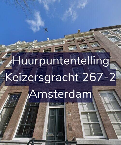 Foto gevel Huurpuntentelling voor Keizersgracht 267-2, Amsterdam