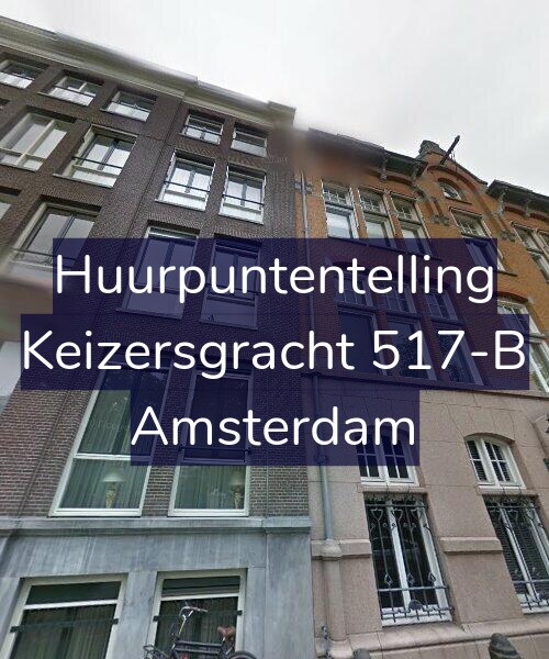 Foto gevel Huurpuntentelling voor Keizersgracht 517-B, Amsterdam