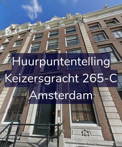 Foto gevel Huurpuntentelling voor Keizersgracht 265-C, Amsterdam