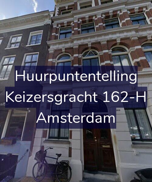 Foto gevel Huurpuntentelling voor Keizersgracht 162-H, Amsterdam