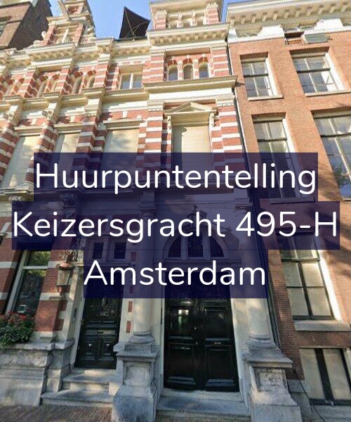Foto gevel Huurpuntentelling voor Keizersgracht 495-H, Amsterdam