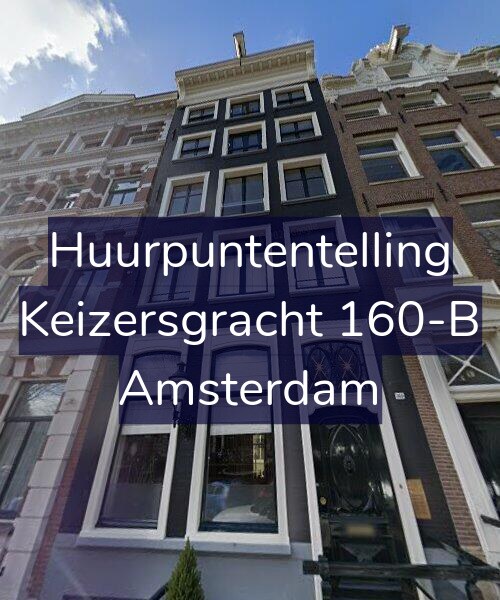 Foto gevel Huurpuntentelling voor Keizersgracht 160-B, Amsterdam