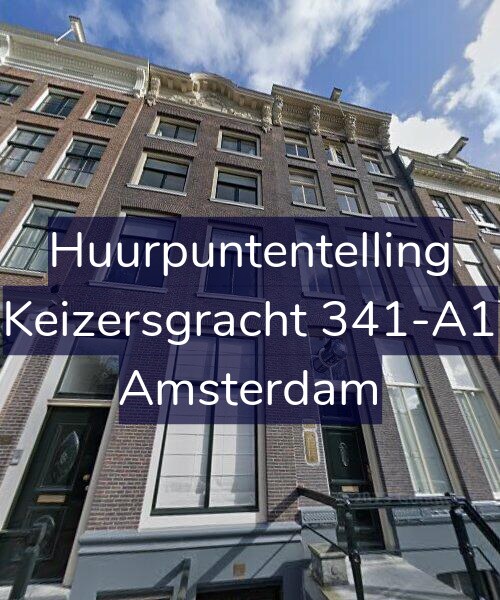 Foto gevel Huurpuntentelling voor Keizersgracht 341-A1, Amsterdam