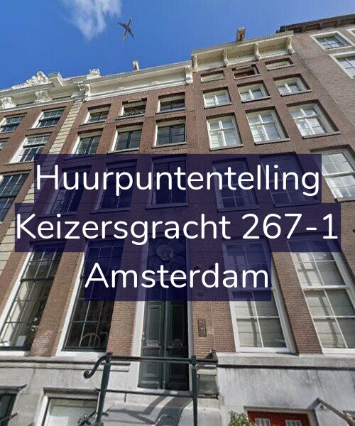 Foto gevel Huurpuntentelling voor Keizersgracht 267-1, Amsterdam
