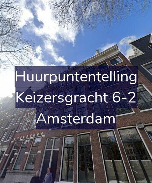 Foto gevel Huurpuntentelling voor Keizersgracht 6-2, Amsterdam