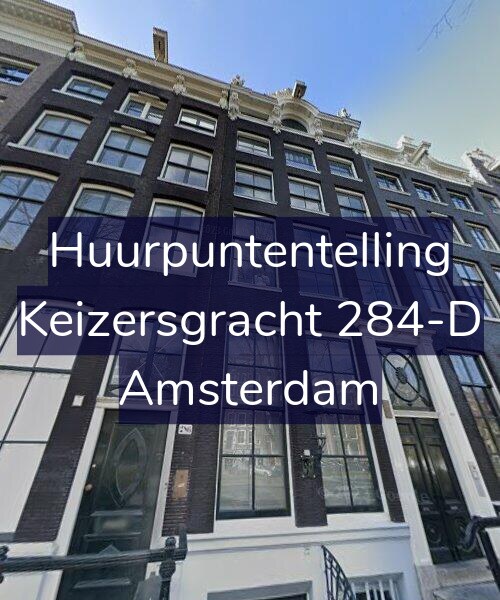 Foto gevel Huurpuntentelling voor Keizersgracht 284-D, Amsterdam