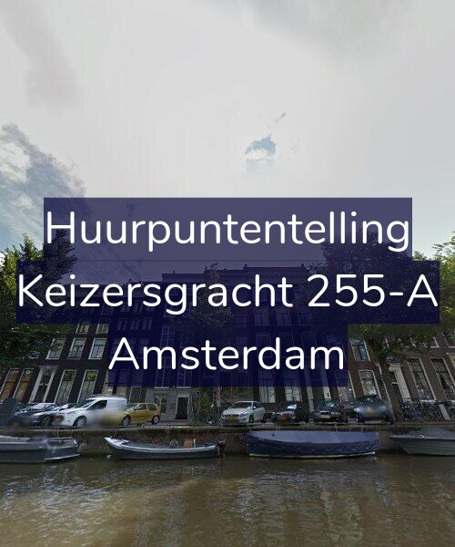 Foto gevel Huurpuntentelling voor Keizersgracht 255-A, Amsterdam