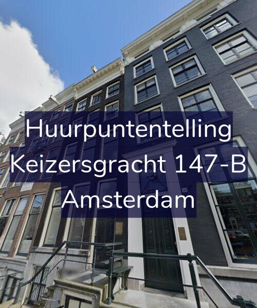 Foto gevel Huurpuntentelling voor Keizersgracht 147-B, Amsterdam