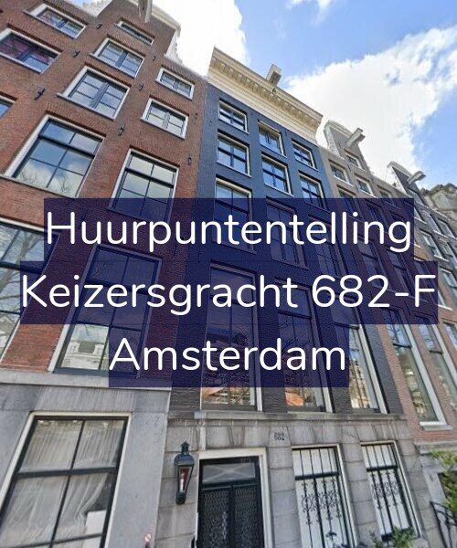 Foto gevel Huurpuntentelling voor Keizersgracht 682-F, Amsterdam