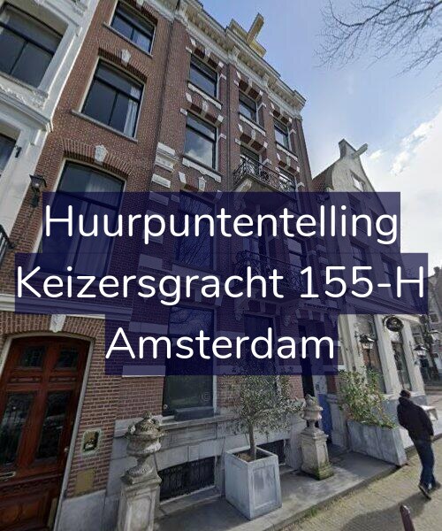 Foto gevel Huurpuntentelling voor Keizersgracht 155-H, Amsterdam
