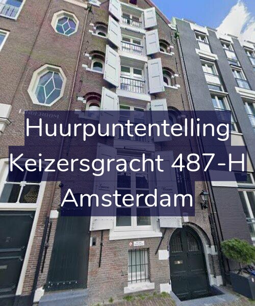 Foto gevel Huurpuntentelling voor Keizersgracht 487-H, Amsterdam