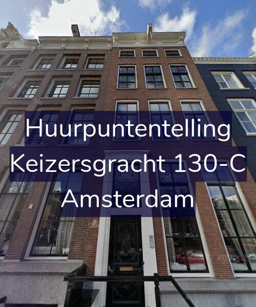 Foto gevel Huurpuntentelling voor Keizersgracht 130-C, Amsterdam