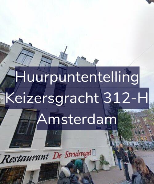 Foto gevel Huurpuntentelling voor Keizersgracht 312-H, Amsterdam
