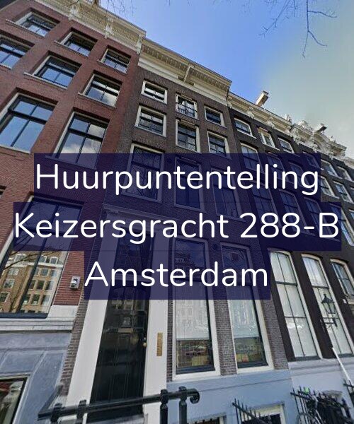 Foto gevel Huurpuntentelling voor Keizersgracht 288-B, Amsterdam