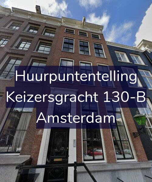 Foto gevel Huurpuntentelling voor Keizersgracht 130-B, Amsterdam