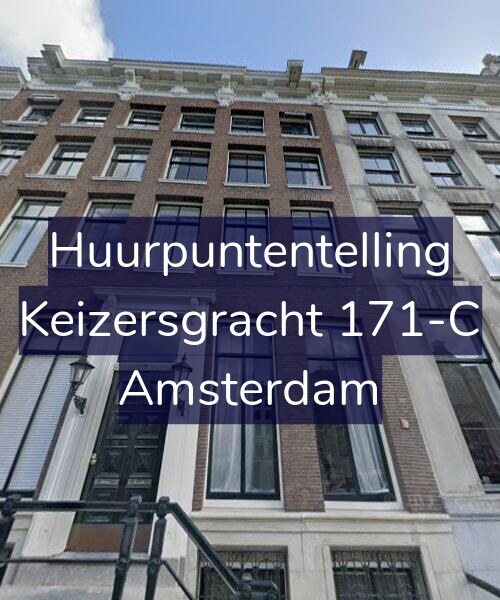 Foto gevel Huurpuntentelling voor Keizersgracht 171-C, Amsterdam