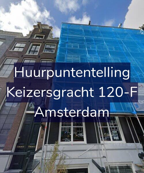 Foto gevel Huurpuntentelling voor Keizersgracht 120-F, Amsterdam