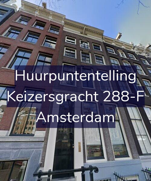 Foto gevel Huurpuntentelling voor Keizersgracht 288-F, Amsterdam
